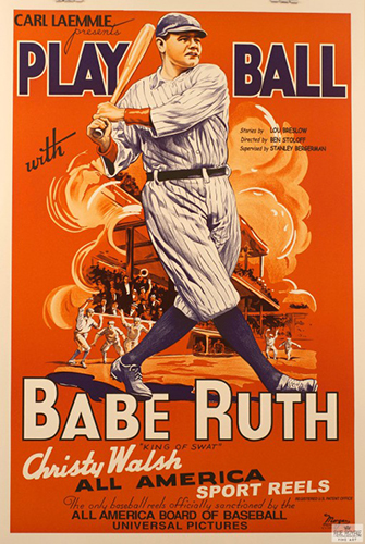 Babe Ruth “Play Ball”