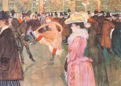La Danse au Moulin Rouge, Henri de Toulouse-Lautrec