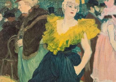 Le Clownesse au Moulin Rouge, Henri de Toulouse-Lautrec