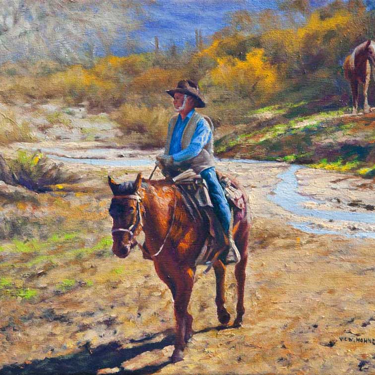 Three Horses - Scottsdale Art Group