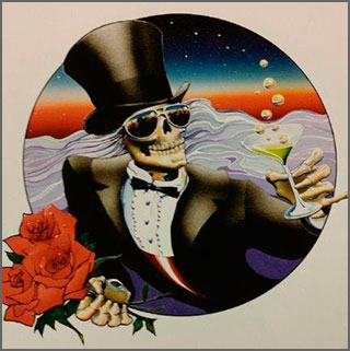 Grateful Dead, by Stanley Mouse, collectable art